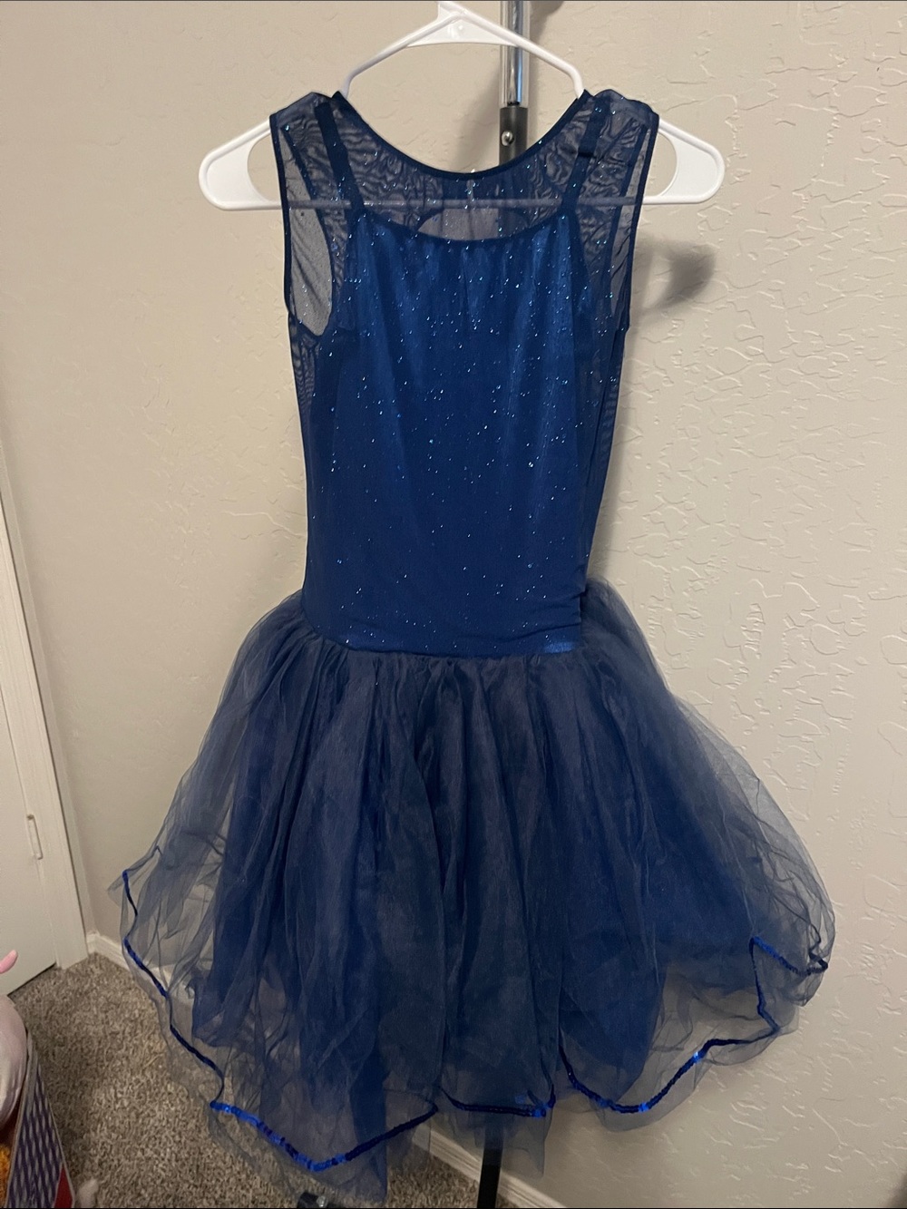 Revolution Navy Sparkle Tulle Dance Costume